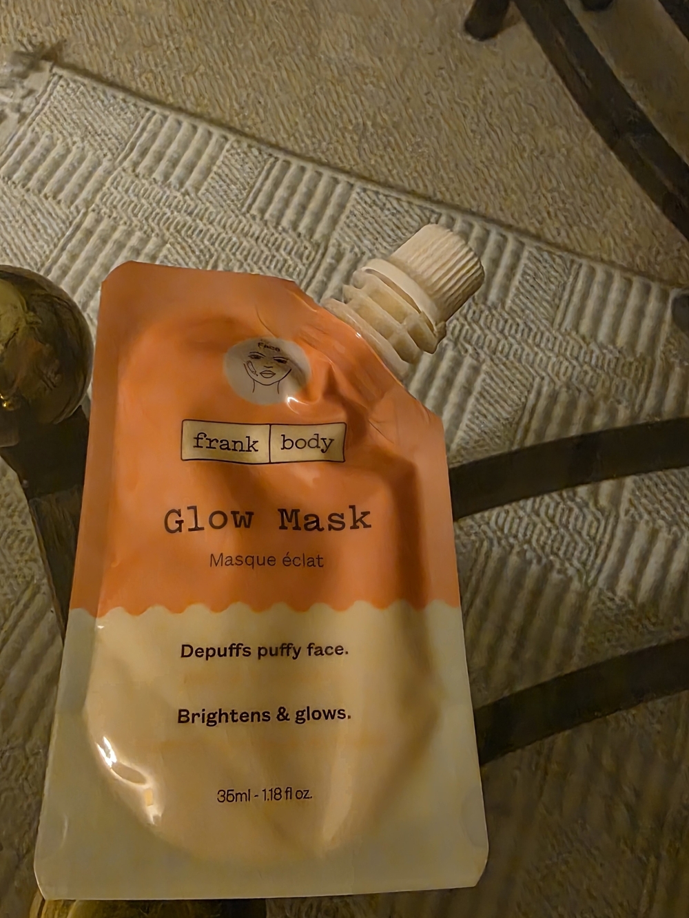 frank body Glow Mask — Orange & Cream Radiance Mask